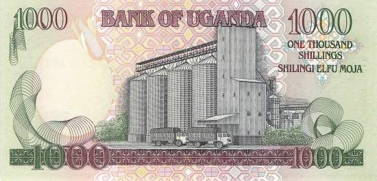 Uganda 1000 Shilling 1991 p.34b